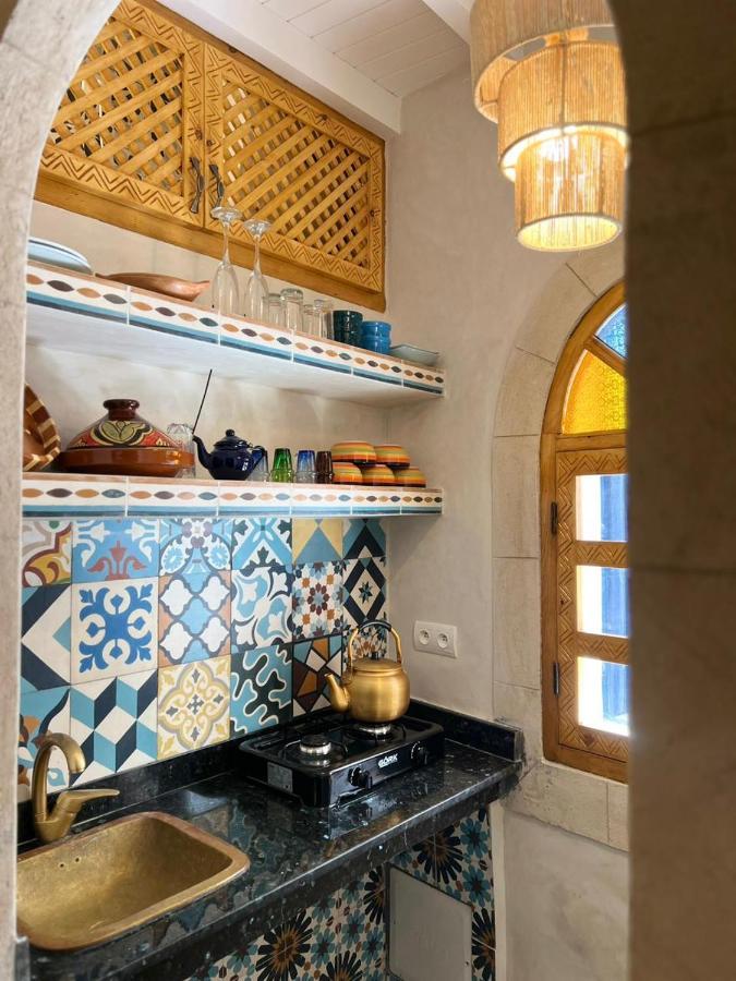 Hotel Riad Dar El Hania Esauira Exterior foto