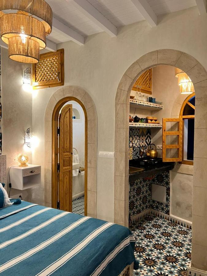 Hotel Riad Dar El Hania Esauira Exterior foto