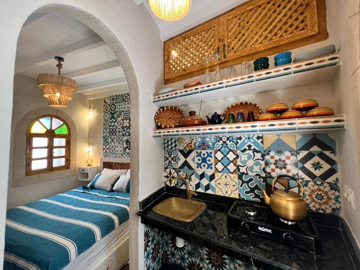 Hotel Riad Dar El Hania Esauira Exterior foto