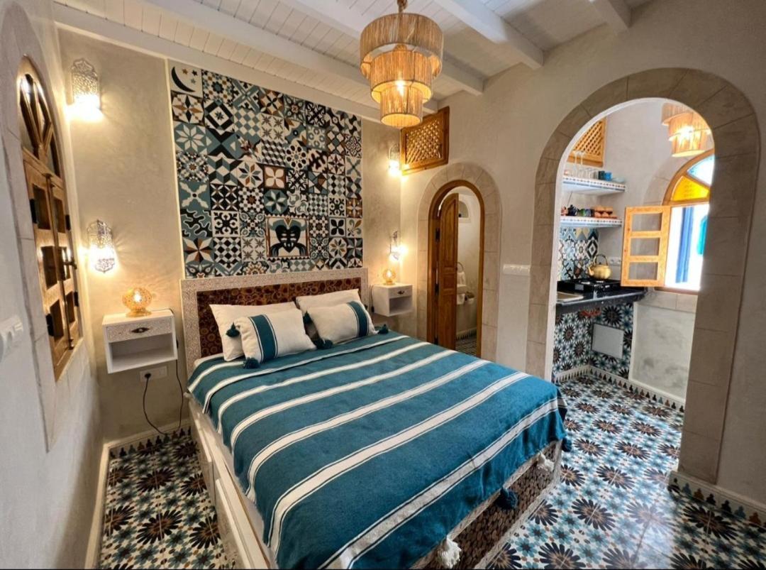 Hotel Riad Dar El Hania Esauira Habitación foto